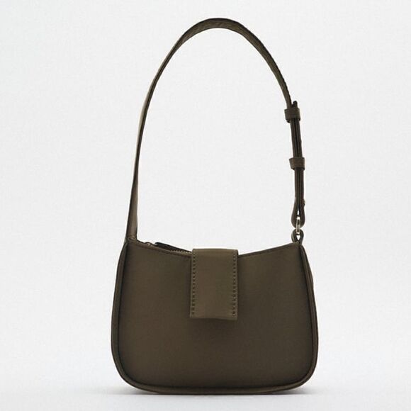 ZARA NYLON SHOULDER BAG - Picture 1 of 5